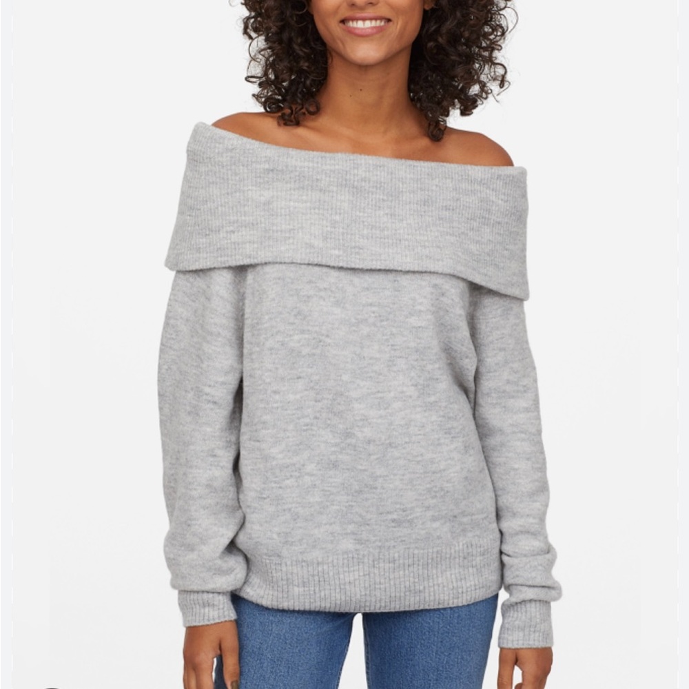 H&M Off the Shoulder Sweater
